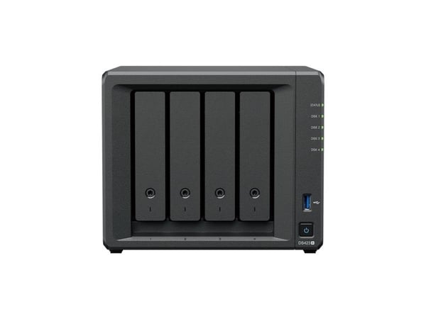 Synology DiskStation DS423+, NAS, Desktop, Intel® Celeron®, J4125, 2 GB, DDR4