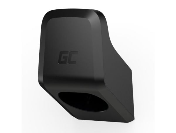 Green Cell EVGCAKHH1, Kaapelinpidike, musta, Polykarbonaatti (PC), Sisätila ja ulkotila, Green Cell Habu, Green Cell HabuDen, Green Cell Snap, kabl...