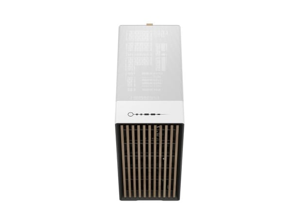 Fractal Design North XL RC - FT gaming - ATX/MicroATX - sidepanel med vindu (herdet glass) - ingen strømforsyning (ATX) - kritthvit - USB/Audio/Mic