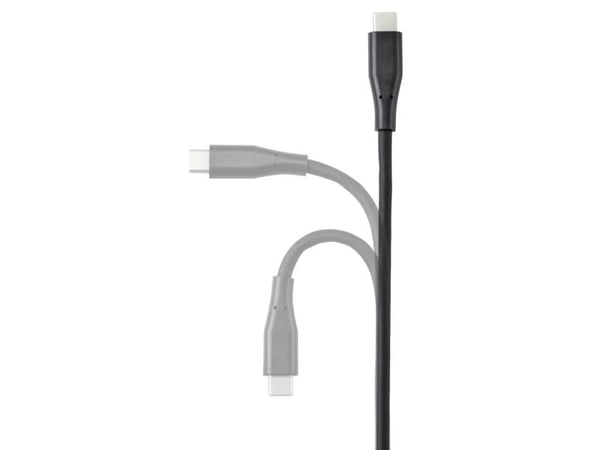 Renkforce RF-4995172, 1 m, USB A, USB C, USB 3.2 Gen 1 (3.1 Gen 1), 5 Gbit/s, Sort