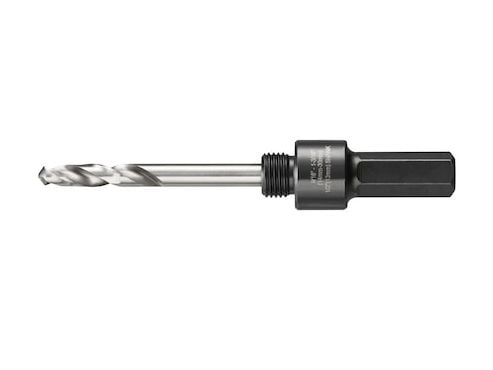 DeWALT DT90367-QZ, Reikäsahan adapteri, Kuusikulmainen varsi, 13 mm, musta, Ruostumaton teräs, 1,4 cm, 3 cm