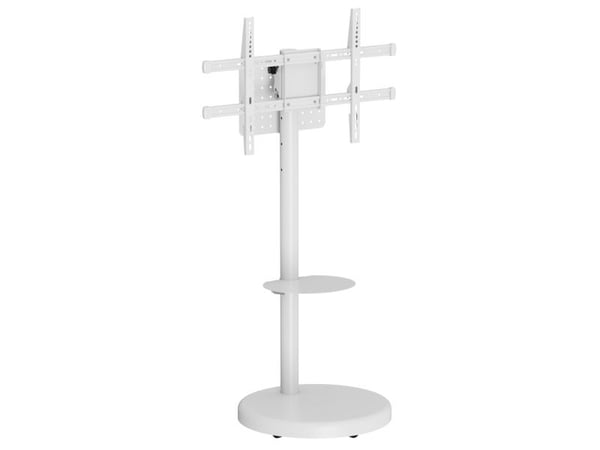 Techly Techly mobilt TV-stativ 37-86" upp till 50 kg justerbart hyllplan AV-hållare