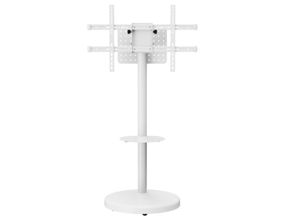 Techly ICA-TR55, 200 x 200 mm, 400 x 600 mm, -10 - 5°, 90°, Plast, Stål, Hvit