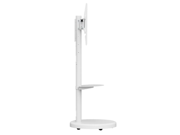Techly ICA-TR55, 200 x 200 mm, 400 x 600 mm, -10 - 5°, 90°, Plast, Stål, Hvit