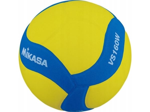Mikasa VS160W keltainen ja sininen lentopallo koko 4