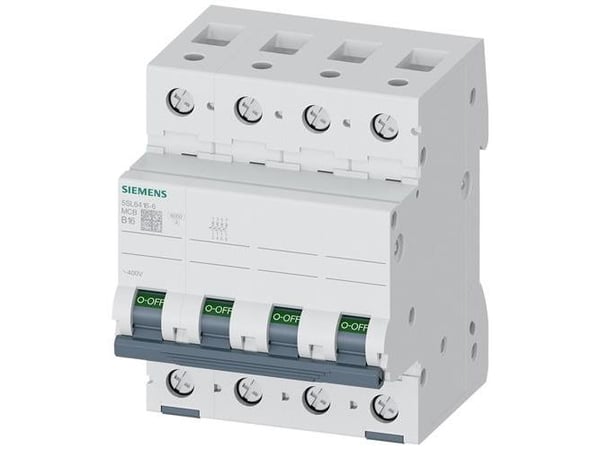 Siemens 5SL64166 5SL6416-6 Ledningssikkerikkerhedsafbryder 16 A 400 V