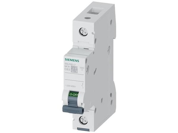 Siemens 5SL6163-7, Dvärgbrytare, IP20