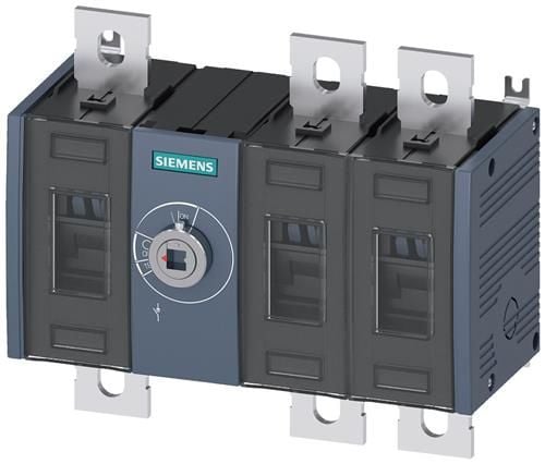 Lastfrånskiljare 3-polig 250 A 690 V/AC Siemens 3KD38300PE200
