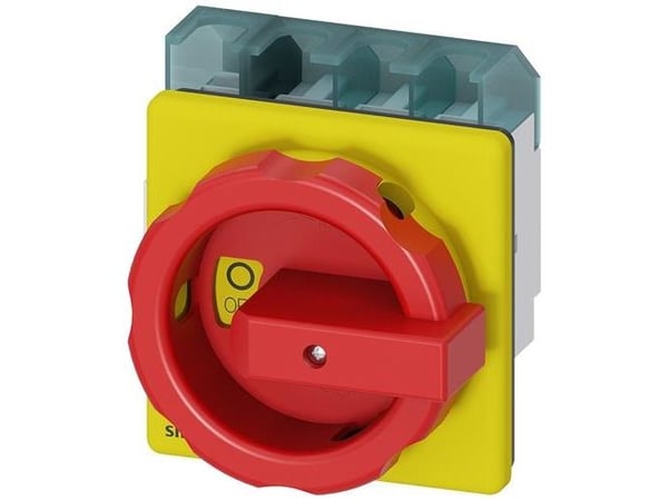 Siemens 3LD2504-1TL53. Vaihtovirtatulon taajuus: 50/60 Hz, Nimellisvirran ulostulo: 63 A, Kytkentäkapasiteetti: 1260 A. Tuotteen väri: Punainen, Ke...