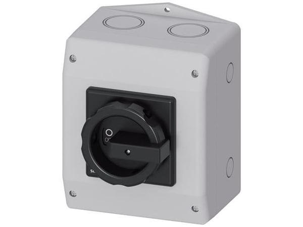 Huvudströmbrytare 3-polig 63A AC-3 400V 22KW metrisk gänga 3LD2565-0TB51