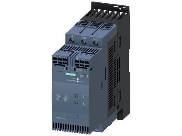 Siemens 3RW3037-2BB14 3RW30372BB14 Pehmokäynnistysyksikkö Moottorin nimellisvirta 400 V:ssa 30 kW 480 V Nimellisvirta 63 A