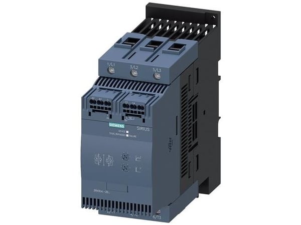 Siemens 3RW3046-2BB14 3RW30462BB14 Pehmokäynnistysyksikkö Moottorin nimellisvirta 400 V:ssa 45 kW 480 V Nimellisvirta 80 A