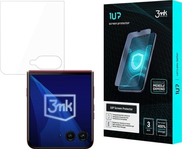 3MK gaming beskyttelsesfolie til Motorola Razr 60 Ultra 3 stk