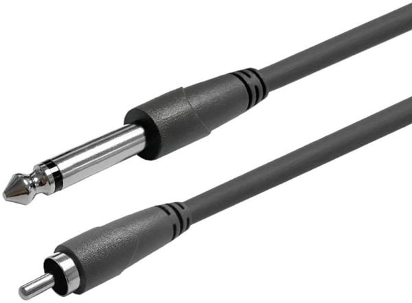 Vivolink PROAUDJACKMRCA7, 6.35mm, Hankjønn, RCA, Hankjønn, 7 m, Svart