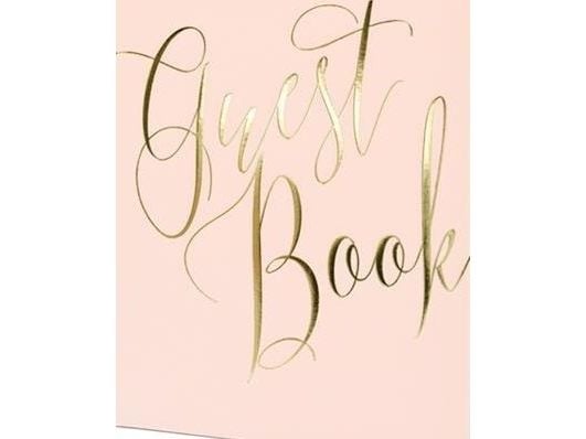PartyDeco KWAP58-081P, 22 sider, Innbundet (hardcover), Gull, Rosa, 200 mm, 245 mm