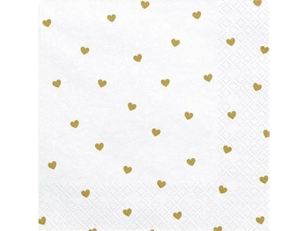 PartyDeco SP33-49-008, Valkoinen, Kulta, Paperi, Kuva, 330 mm, 330 mm, 16,5 cm