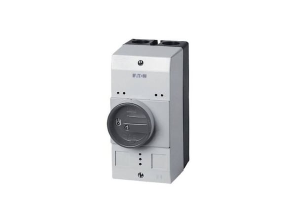 Eaton CI-PKZ0-GM Tomt hus med drejeafbryder (L x B x K) 97 x 80 x 160 mm Sort, Grå 1 stk