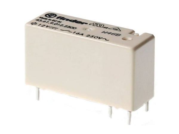 Finder printrelé 43.61.9.012.0300 12 V/DC 16 A 1 x sluttkontakt
