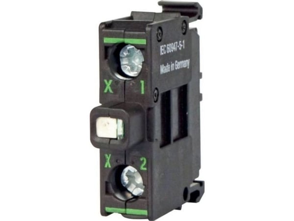 Eaton M22-LEDC230-R lys til elektrisk kapsling (skrue) svart LED CE UL CSA AC (M22-LEDC230-R)