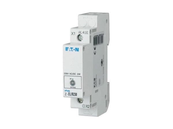 Eaton enkelt kontroll-/signallampe Z-EL/G230 rød - 284921