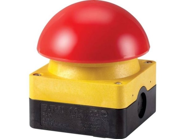 Eaton FAK-R/V/KC01/IY, Langallinen, Musta, Punainen, Keltainen, IP66, IP67, IP69, Pölynkestävä, Vedenkestävä, IEC/EN 60947-5-5, VDE 0660 UL/CSA Typ...