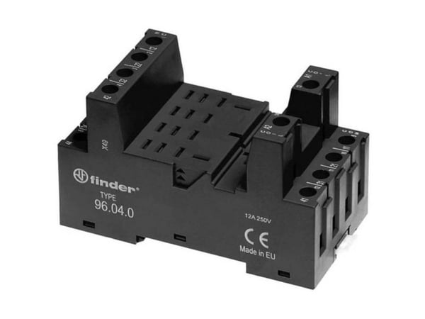 Finder 96.04.0 Releen pistorasia (L x S x K) 48,2 x 43,4 x 82,5 mm 10 kpl