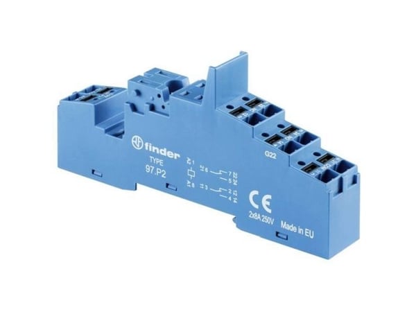 Etsin 97.P2.7 Releen pistorasia (L x S x K) 42,4 x 15,8 x 95,5 mm 10 kpl 10 kpl