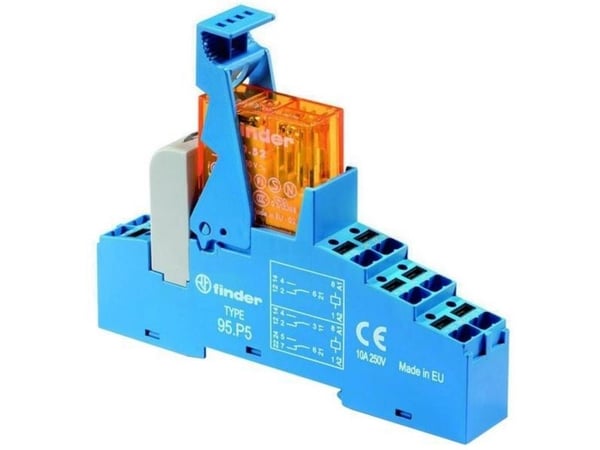 Finder 48.P5.8.230.5060 Koblingsrelæ 230 V/AC 8 A 2 x omskifter 10 stk