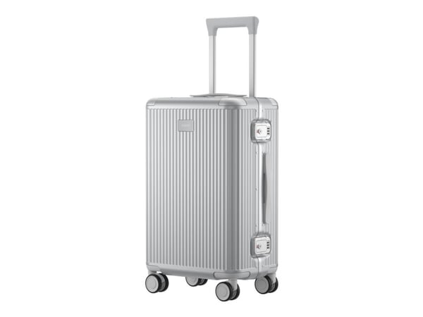 Xiaomi - Spinner 24" - hardside - 6000 series aluminum alloy frame, polykarbonatskall, zinc alloy protective corners - sølv