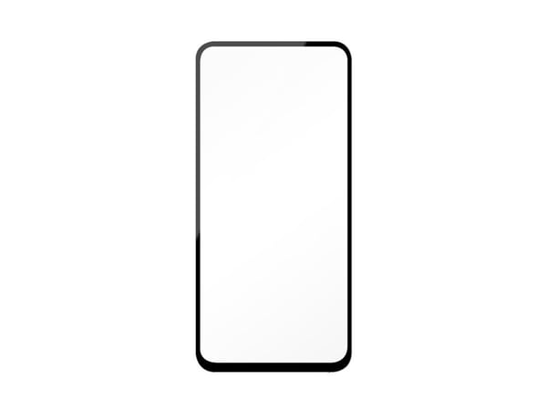 DELTACO SCRN-A54 - Skjermbeskyttelse for mobiltelefon - 2.5D - glass - rammefarge svart - for Samsung Galaxy A54