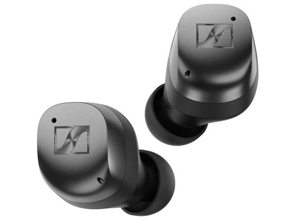 Sennheiser MOMENTUM True Wireless 4 - True wireless-hodetelefoner med mikrofon - i øret - Bluetooth - aktiv støydemping - svart grafitt