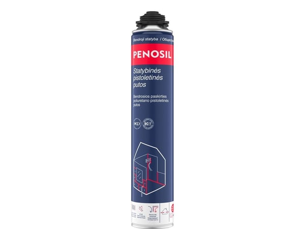Foam Penosil Statybinės pistoletinės, 750 ml