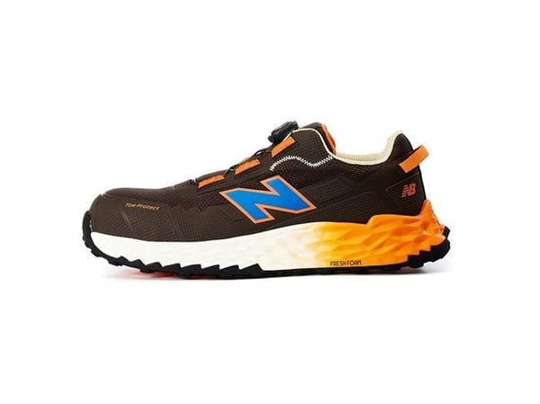 New Balance sikkerhedssko Cremorne brun orange BOA S3L str 45