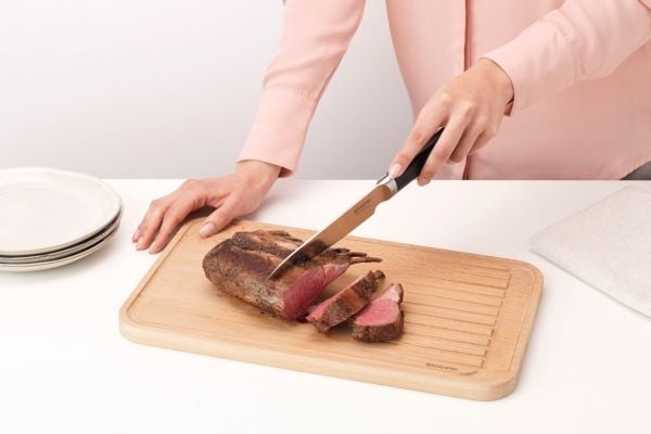 Brabantia 260704, Rektangulær, Tre, Tre, Kokt kjøtt, Monokromatisk, 1 stykker