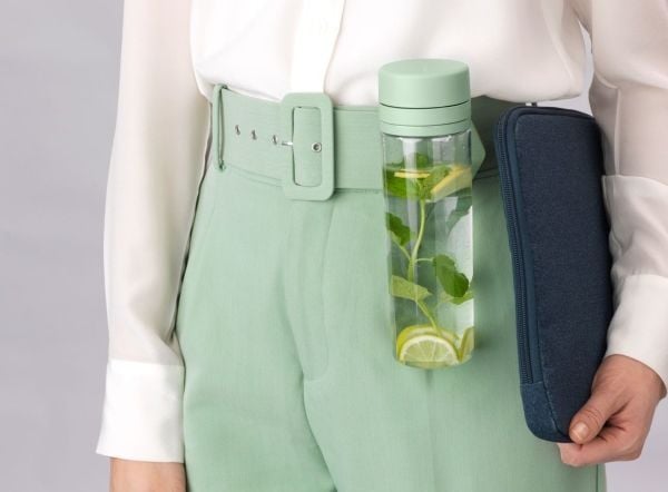 Brabantia Make & Take, 500 ml, Daglig bruk, Grønn, Gjennomsiktig, Plast, Jade Green, Skrulokk