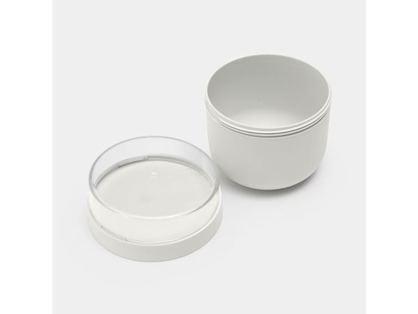 Brabantia Make & Take, Lunsjbeholder, Voksen, Lysegrå, Plast, Monokromatisk, Rund