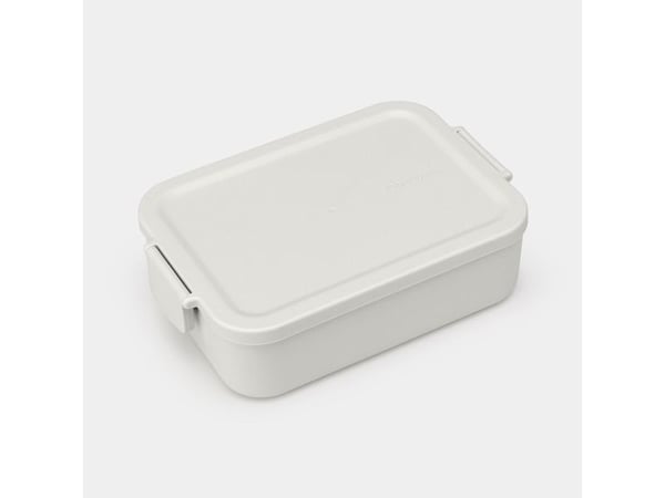Brabantia Make & Take, Lunsjbeholder, Voksen, Lysegrå, Plast, Monokromatisk, Rektangulær