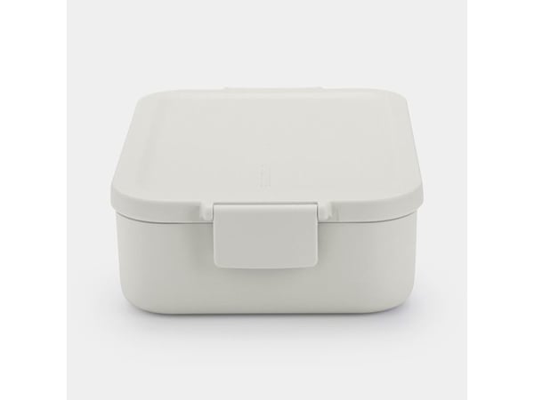 Brabantia Make & Take, Lunsjbeholder, Voksen, Lysegrå, Plast, Monokromatisk, Rektangulær