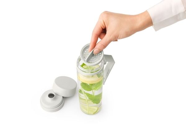 Brabantia Make &amp; Take, 500 ml, Daglig bruk, Grå, Transparent, Mann/kvinne, Grå, Monokromatisk