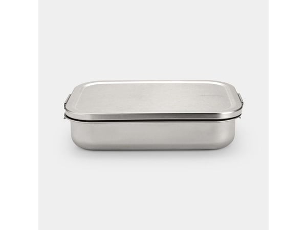 Brabantia Make & Take, Lunchlåda, Vuxen, Stål, Rostfritt stål, Monokromatiskt, Rektangulär