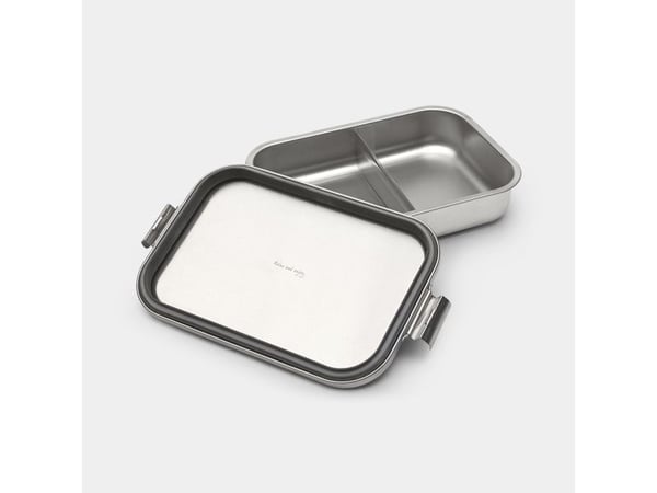 Brabantia Make & Take, Lunsjbeholder, Voksen, Stål, Rustfritt stål, Monokromatisk, Rektangulær
