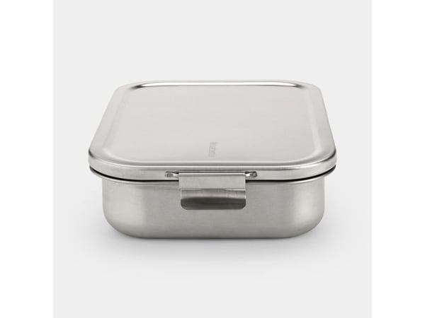 Brabantia Make & Take, Lunsjbeholder, Voksen, Stål, Rustfritt stål, Monokromatisk, Rektangulær