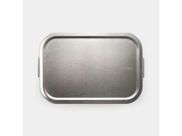 Brabantia Make & Take, Lunsjbeholder, Voksen, Stål, Rustfritt stål, Monokromatisk, Rektangulær
