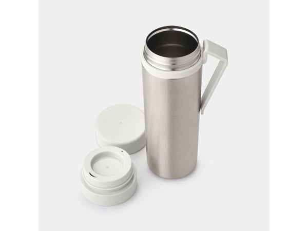 Brabantia 228667, 500 ml, Daglig bruk, Grå, Stål, Rustfritt stål, Voksen, Gutt/Jente