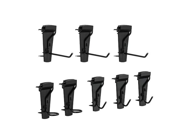 Black & Decker STST82617-1, Krok med åpen ende, Stål, J-krok, Sort, 24 stykker