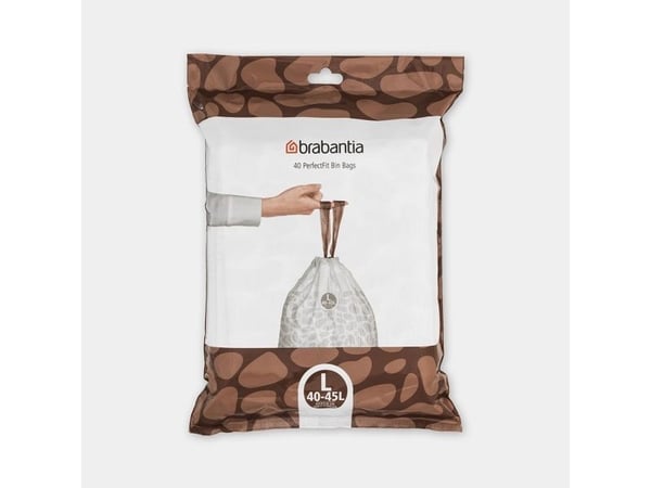 Brabantia 138645, 45 l, Hvit, Plast, China, 820 mm, 534 mm