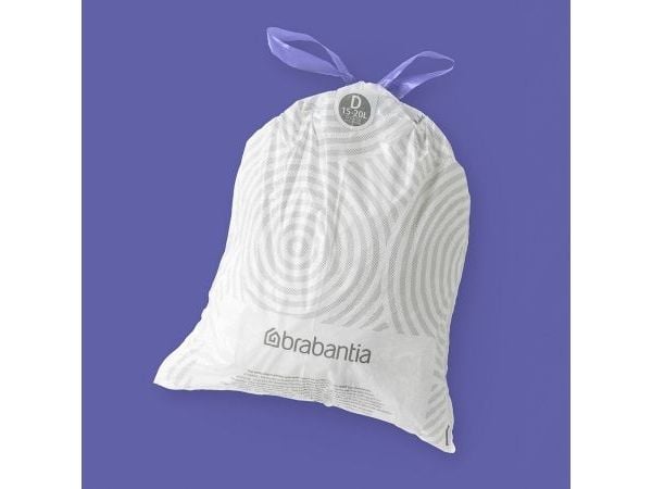 Brabantia PerfectFit søppelsekker størrelse D 15-20L 40stk 138164