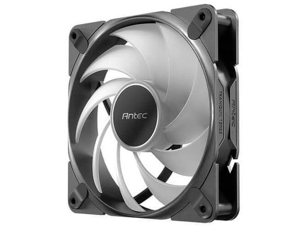 Antec Tranquil 120 ARGB, tuuletin, 12 cm, 64,02 kuutiometriä/min, musta