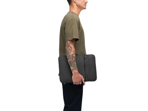 Incase Crosstown - Notebookhylster (vertikal) - inntil 16" - svart