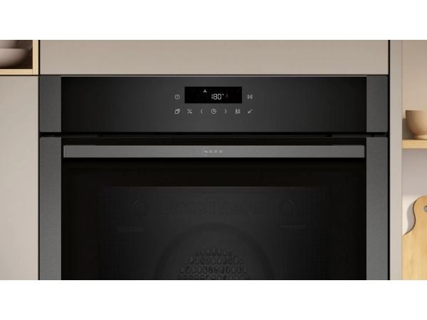 Neff N 50 B6ACJ7AG3, Medium, Elektrisk ovn, 71 l, 3600 W, 71 l, 30 - 275 °C